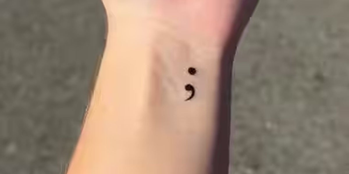 Semicolon Tattoo Meaning And Best Designs Piethis