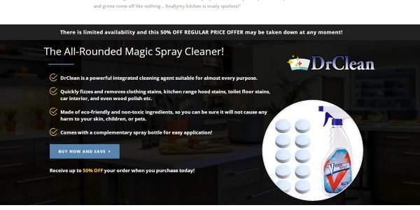 buydrcleanspary review