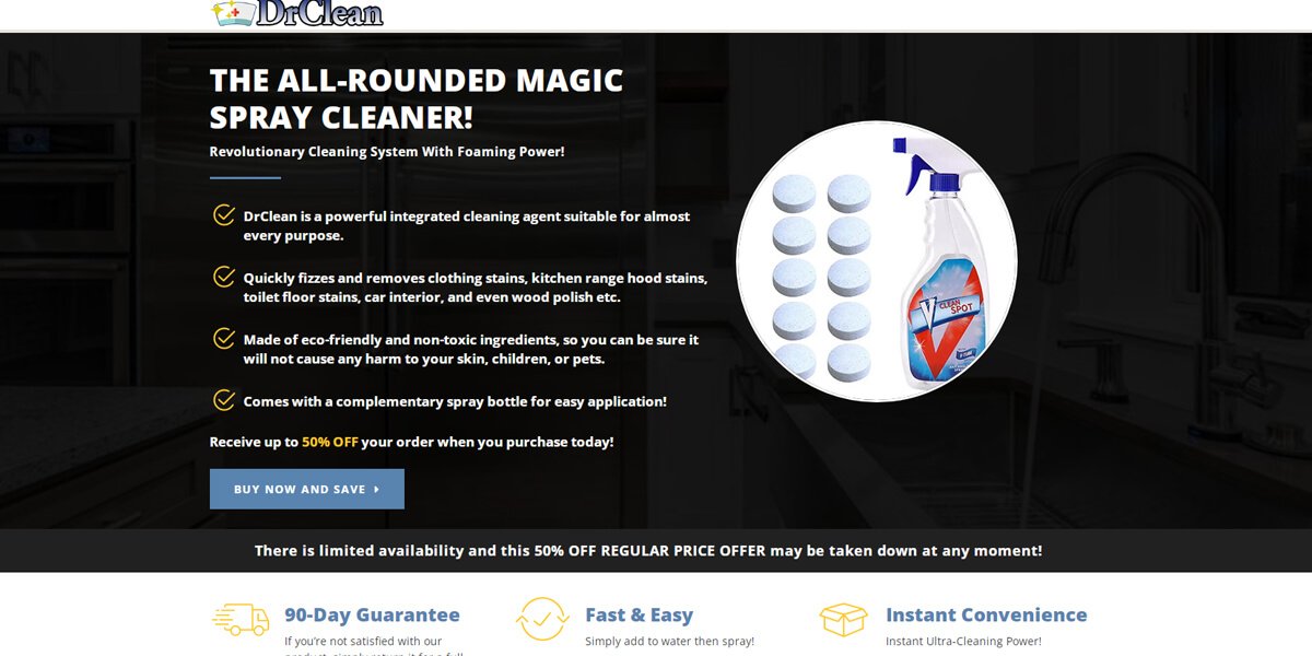 Dr. Clean Spray Review Is This Worth the Buy? Piethis