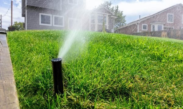 Plumber for installing an underground sprinkler