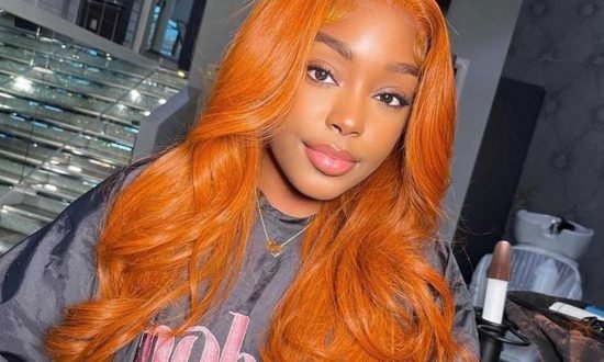 Ginger lace front wig