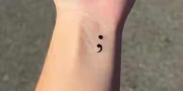 Semicolon Tattoo